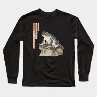 Japanese Frog Long Sleeve T-Shirt